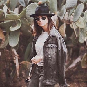 Rails | Knox Star Patch Denim Jacket L